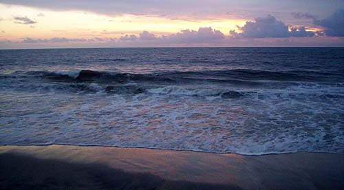Керала, Амритапури, закат